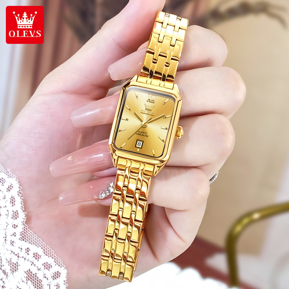 Jewelry Watches Gold - OLEVS Luxury Top Brand Women's Watches