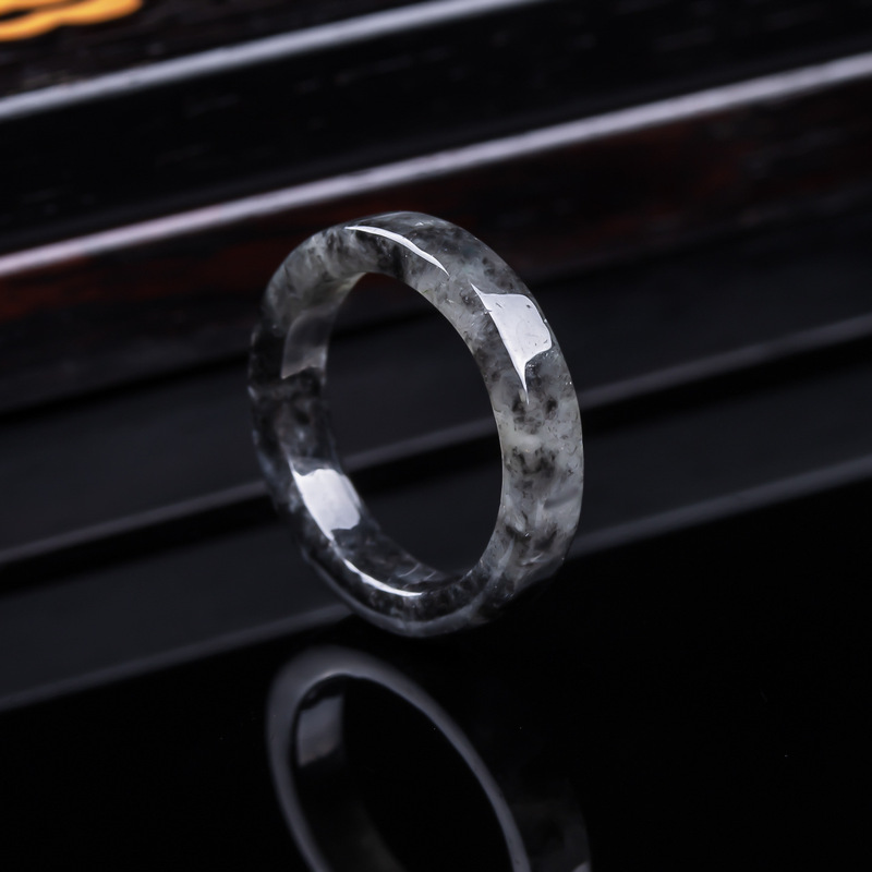 Jewelry & Watches Review - Natural A-grade Burmese , black jadeite