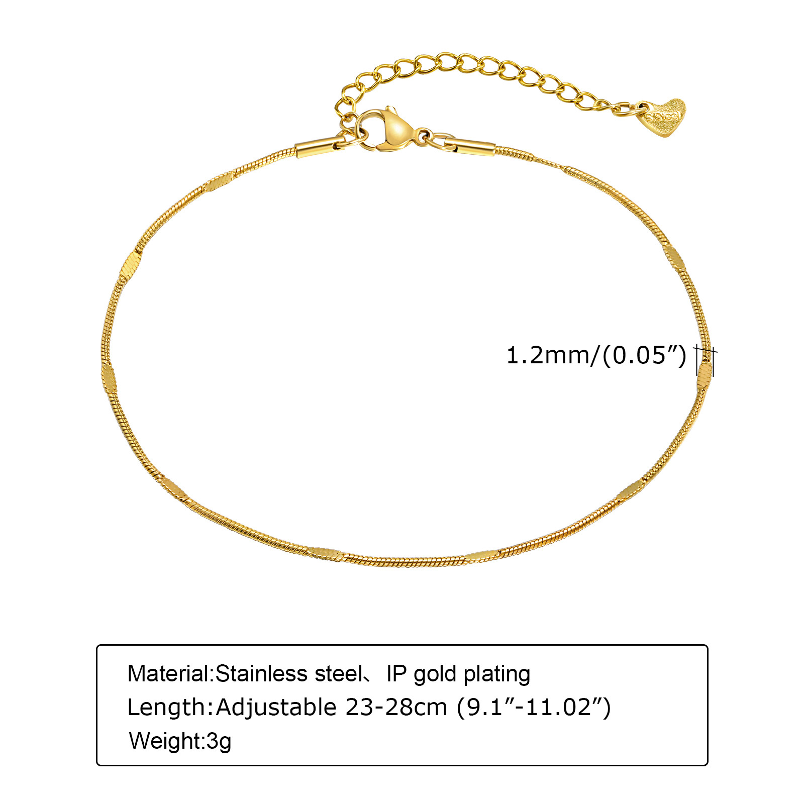 Women's Dainty Squashed Snake  - огляд і ціна Jc Jewelry & Watches Photos