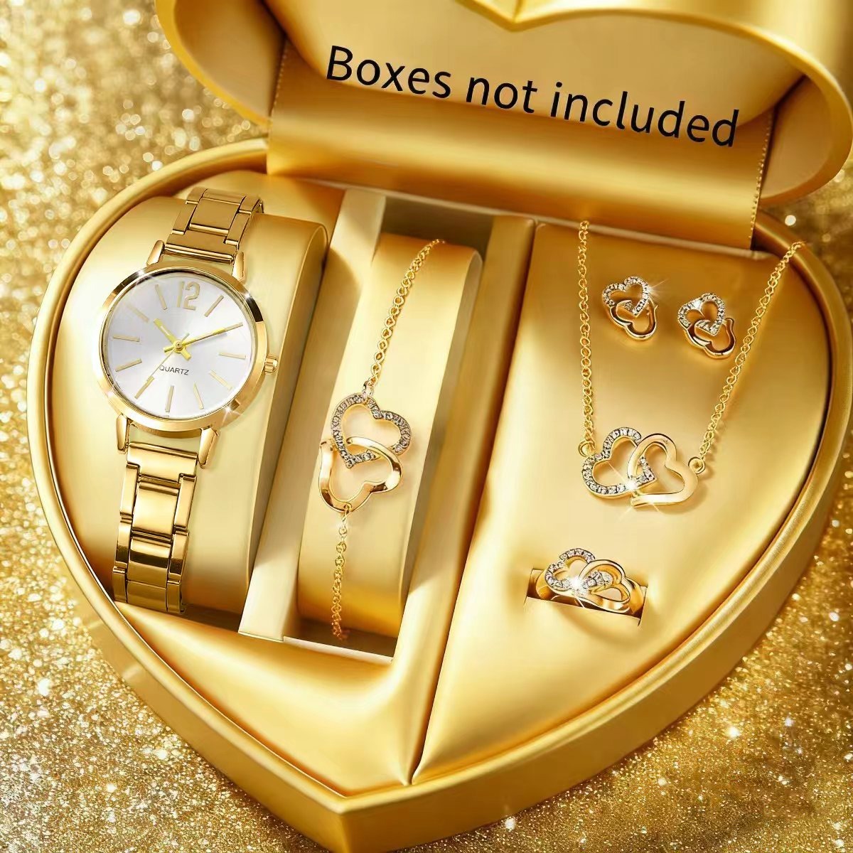 6PCS Fashion Women's Quartz Wa - огляд і ціна Jewels On Watches