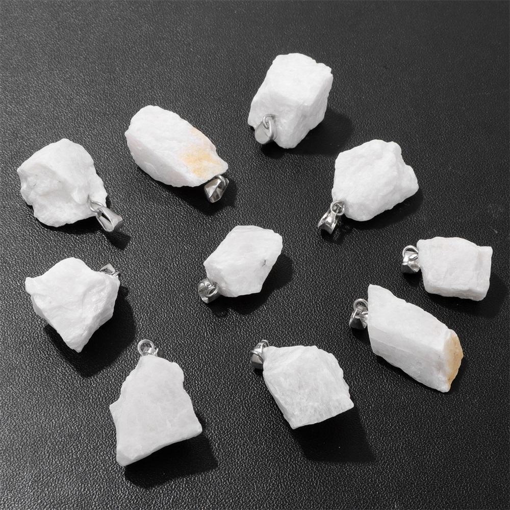 3PCS Irregular Raw Stone Penda - огляд і ціна Gemstone Bracelet Healing