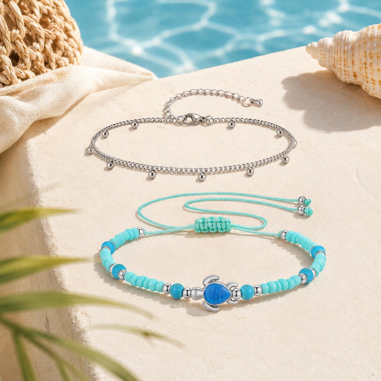 Anklet Set Stainless Steel Lay - огляд і ціна Jc Jewelry & Watches Photos