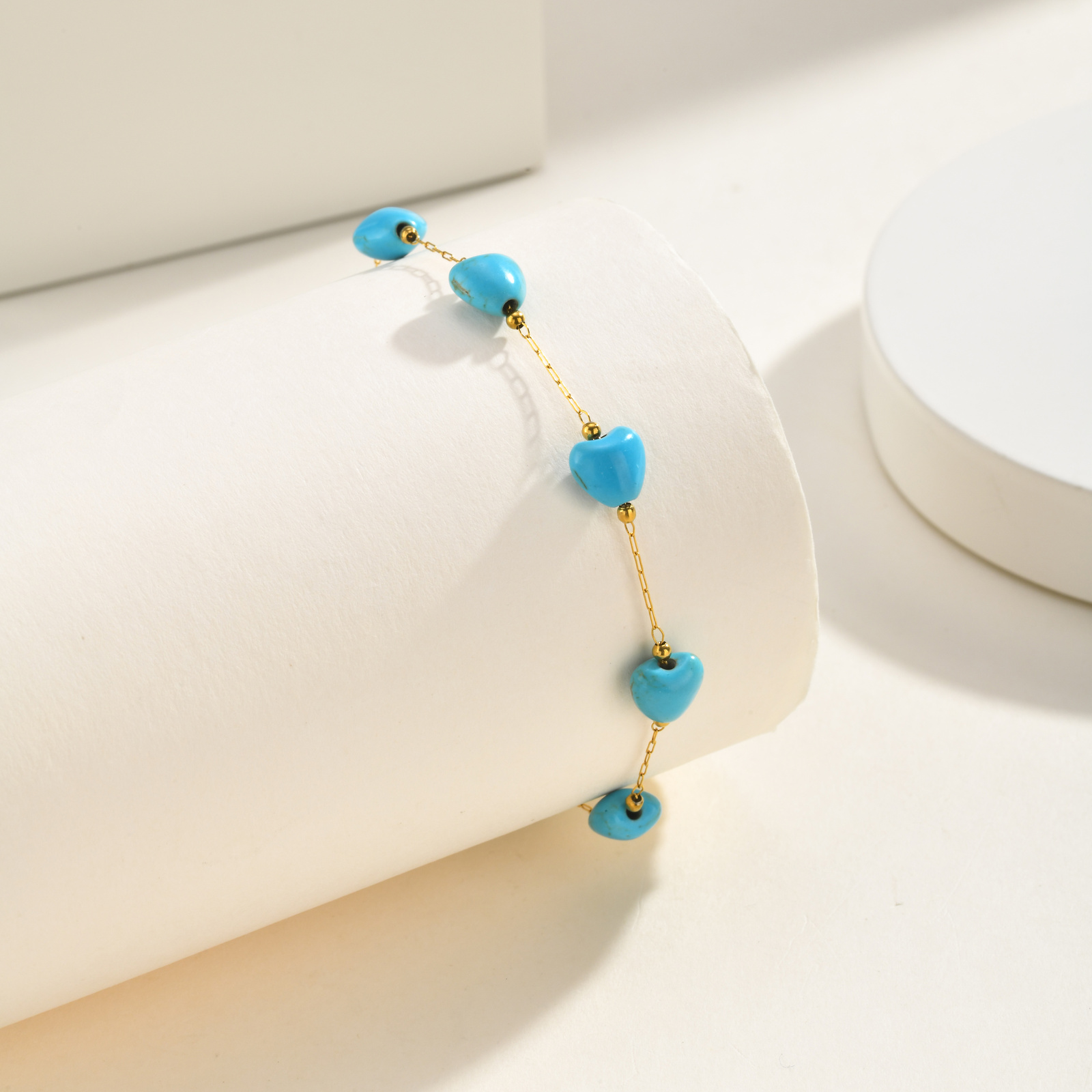 Turquoise Heart Anklet, Women' - огляд і ціна Jc Jewelry & Watches Photos