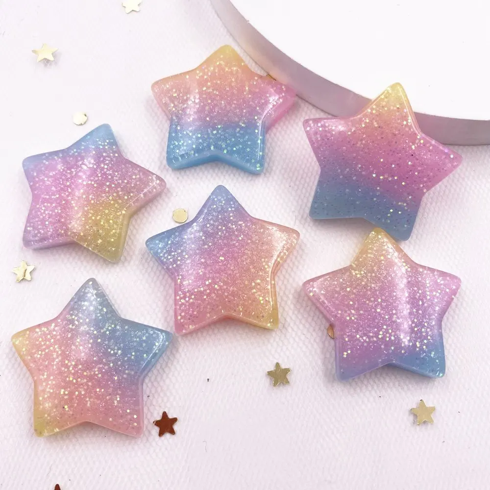 10PCS Glitter Kawaii Resin Col - огляд і ціна Paradise Jewelry & Watches Llc