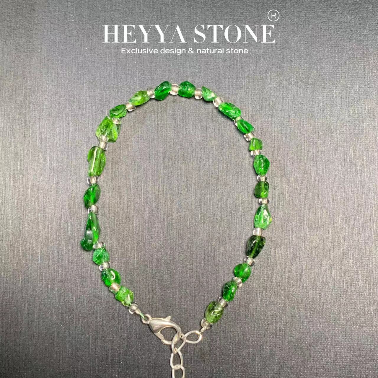 HEYYA STONE Natural Diopside B - огляд і ціна Gemstone Bracelet Healing