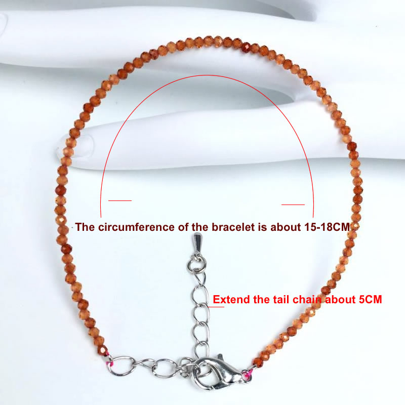2-3mm Natural Stone Beaded Nec - огляд і ціна Gemstone Bracelet Healing