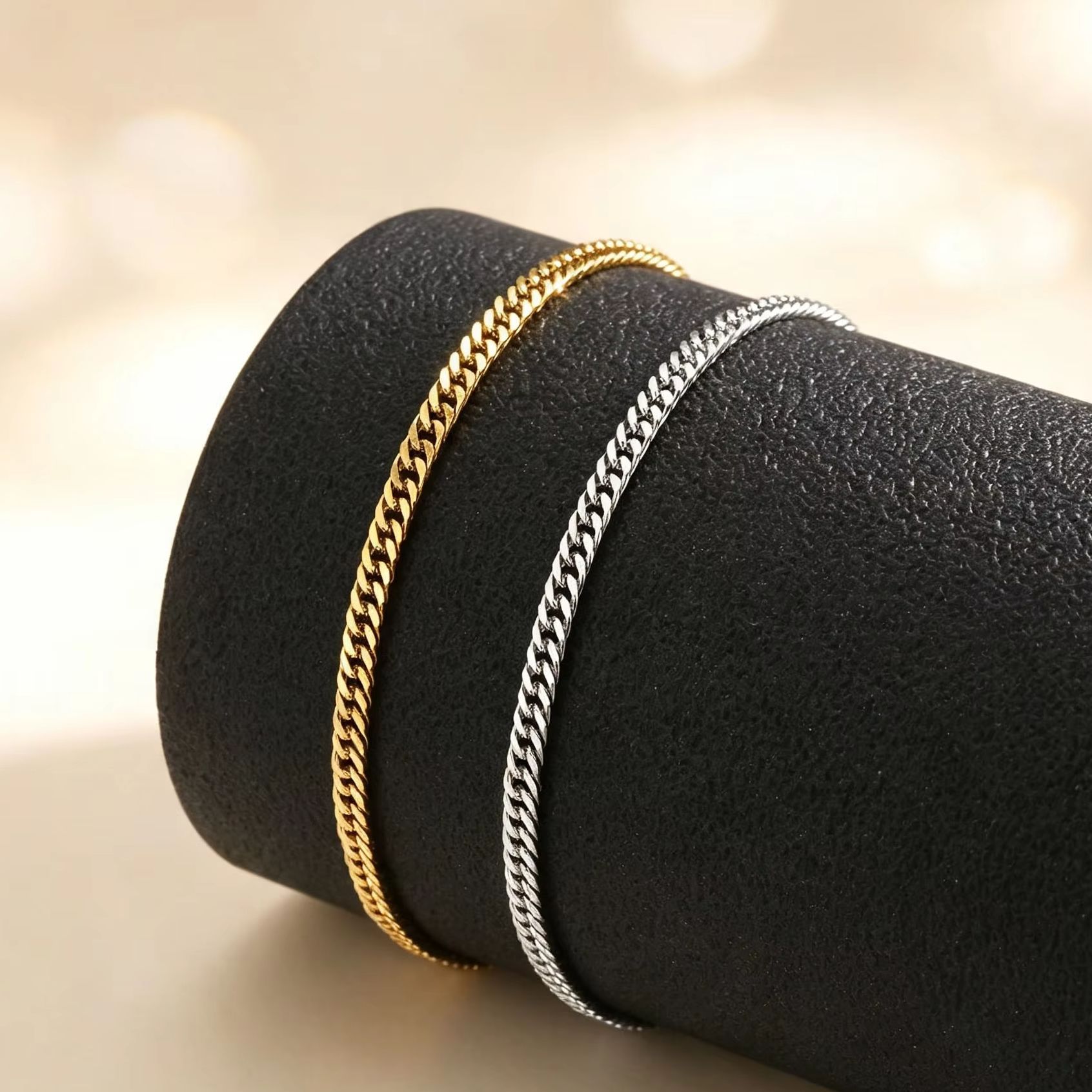 Thin Cuban Ankle Bracelet For  - огляд і ціна Jc Jewelry & Watches Photos
