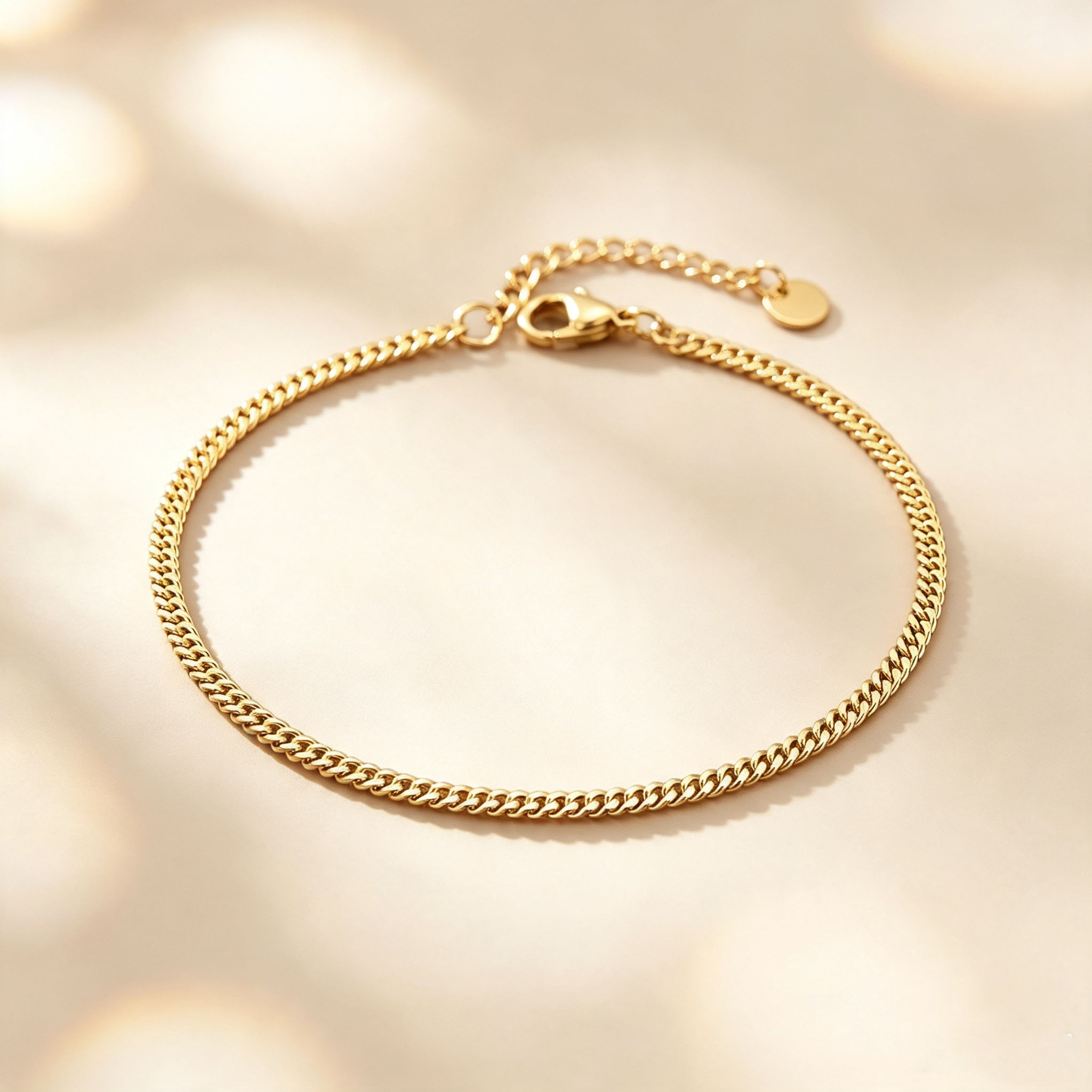 Thin Cuban Ankle Bracelet For  - огляд і ціна Jc Jewelry & Watches Photos