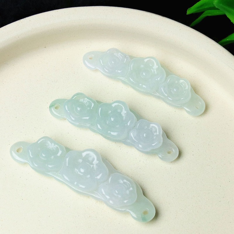 1pc Natural Jadeite Emerald Fl - огляд і ціна Jewelry & Watches Review