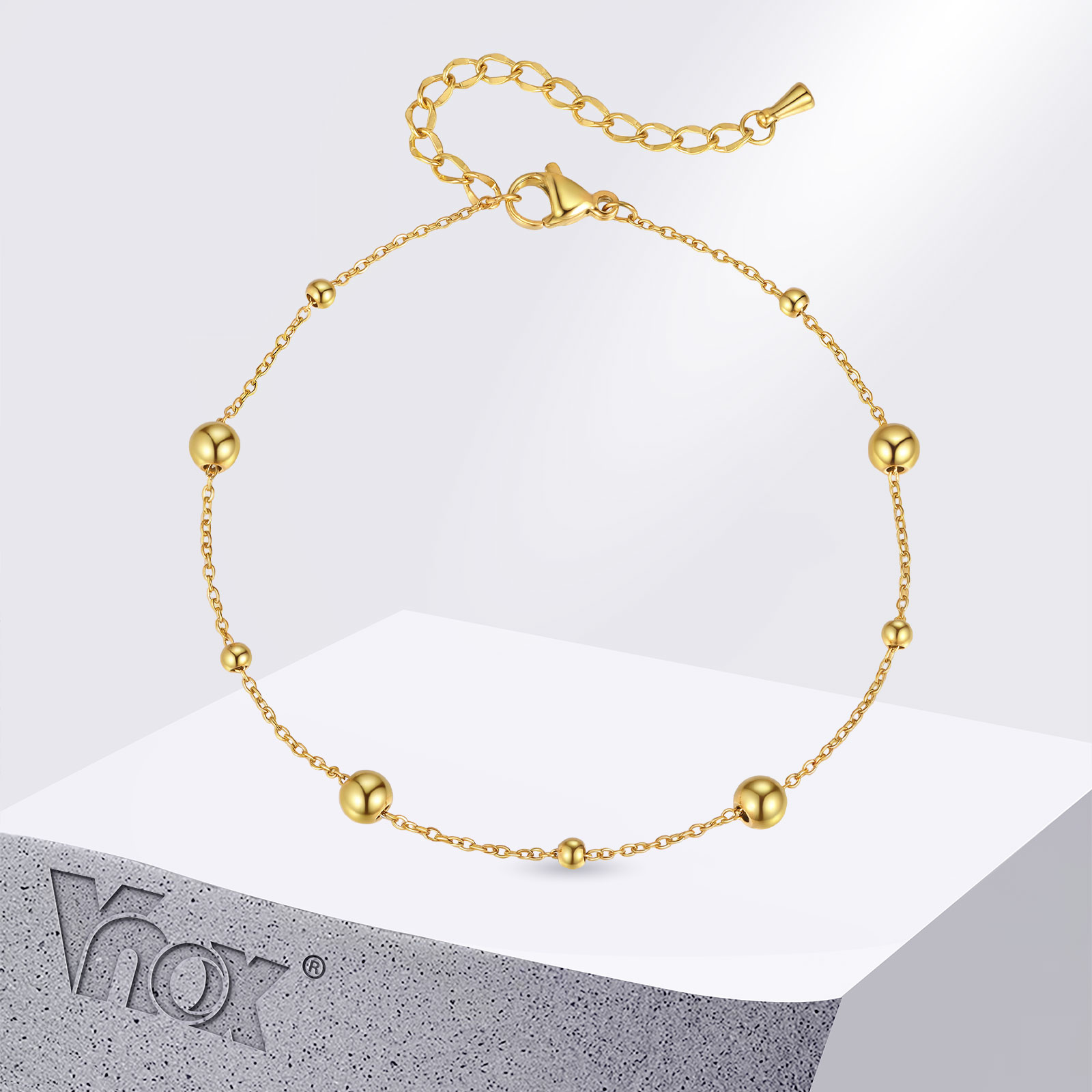 Vnox Stainless Steel Small Bea - огляд і ціна Jc Jewelry & Watches Photos