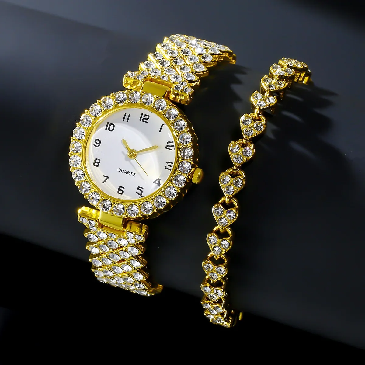 1pcs/2pcs Luxury Fashion Women - огляд і ціна Jewels On Watches