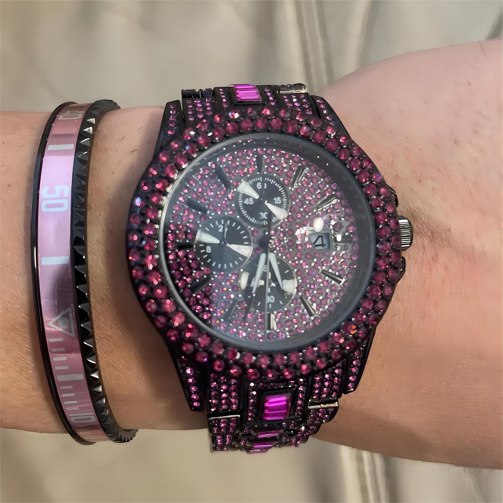 Hot Sell Red Ice Watch For Men - огляд і ціна Jewelry Watches Brands
