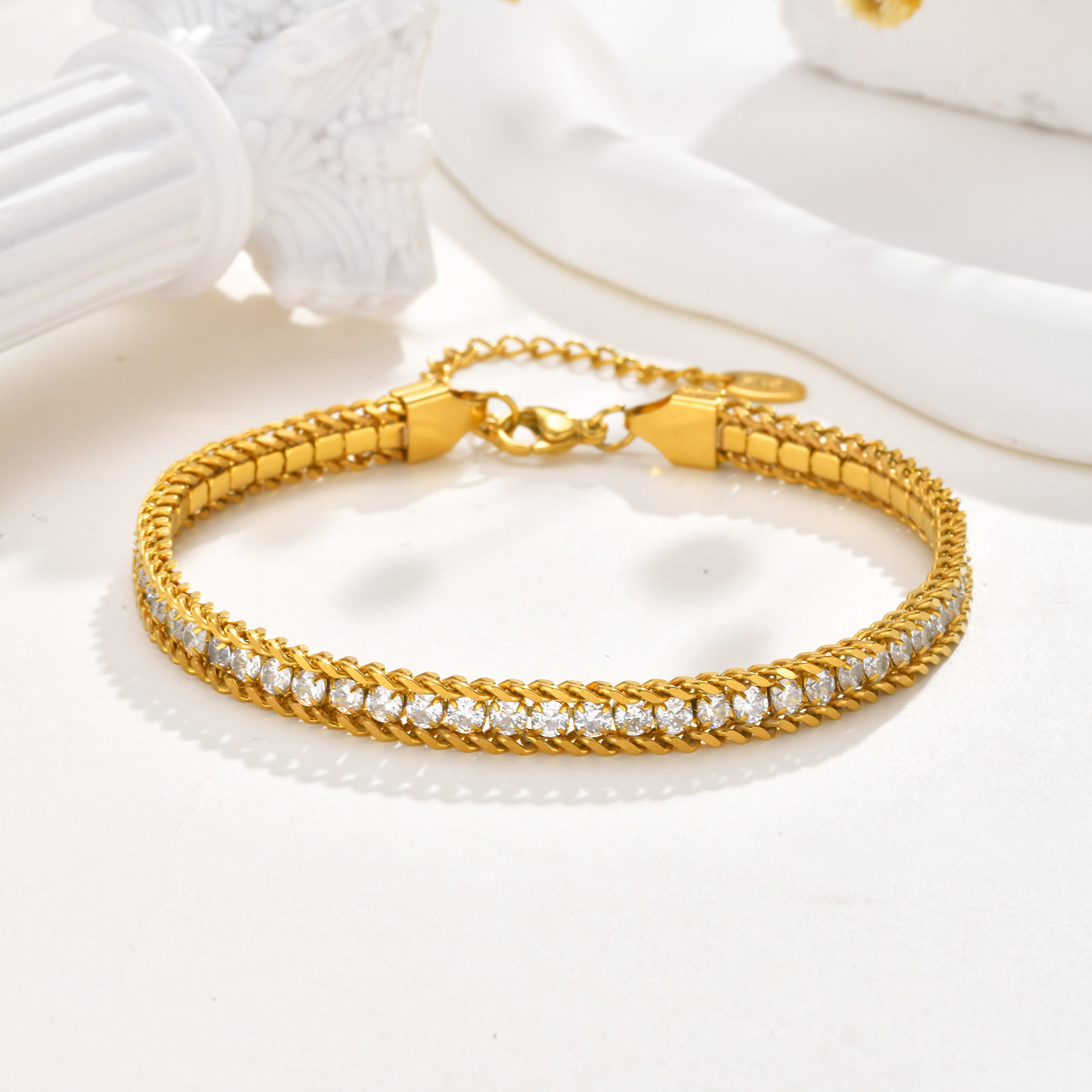 Vnox  Stainless Steel White Zi - огляд і ціна Jc Jewelry & Watches Photos