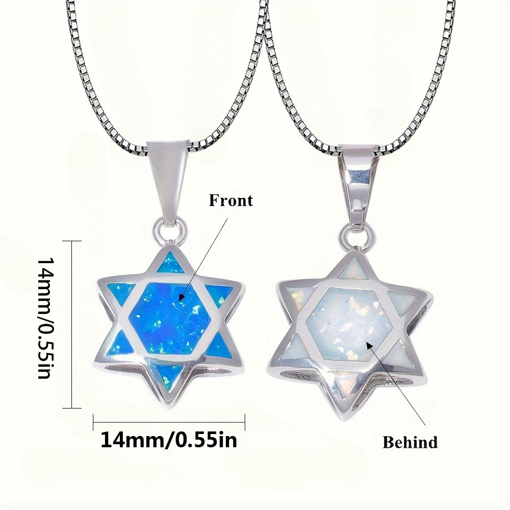 Star of David Opal Pendant Nec - огляд і ціна Jewelry & Watches Review