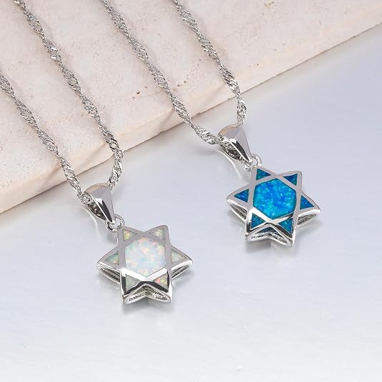 Star of David Opal Pendant Nec - огляд і ціна Jewelry & Watches Review