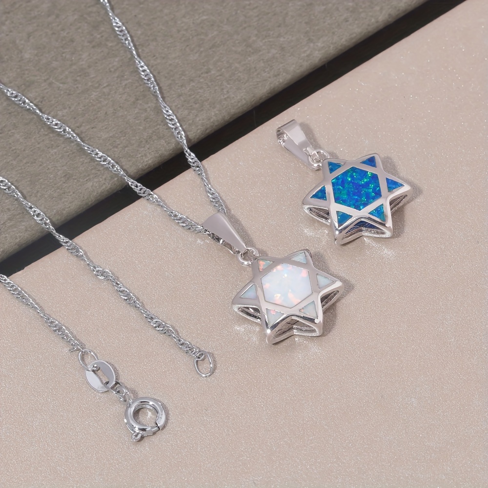 Star of David Opal Pendant Nec - огляд і ціна Jewelry & Watches Review