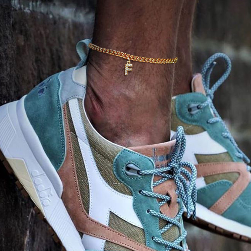 Men's Anklet,Men's Alphabet An - огляд і ціна Jc Jewelry & Watches Photos