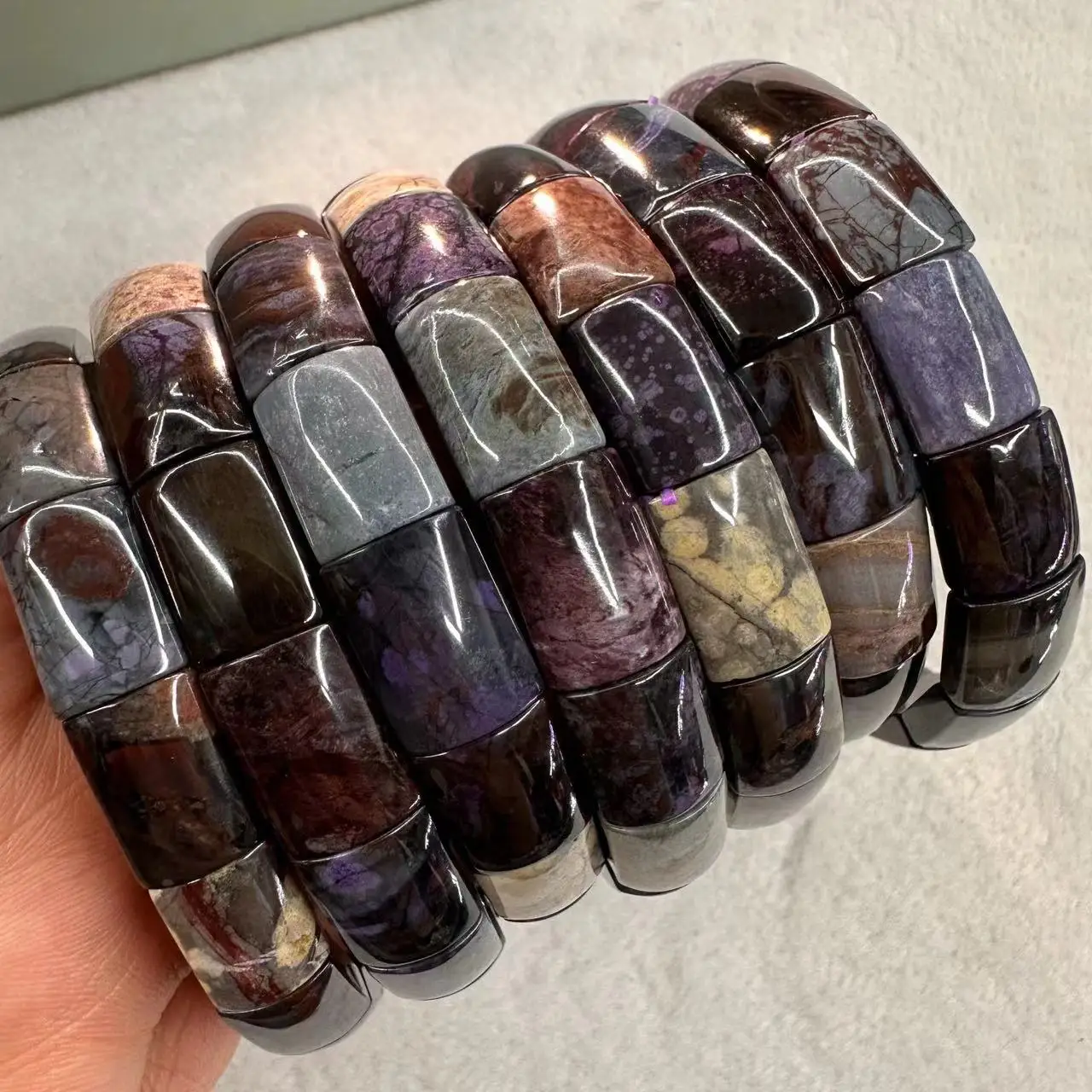 AAA Natural Sugilite Bracelet  - огляд і ціна Gemstone Bracelet Healing