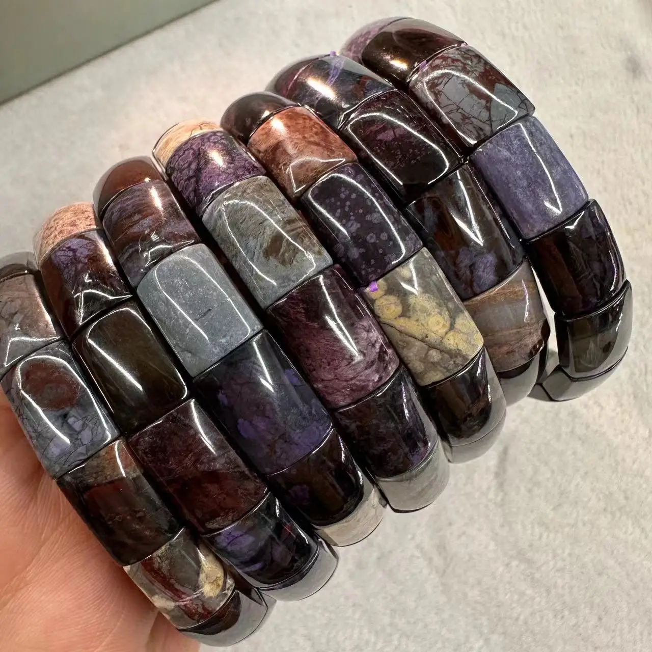 AAA Natural Sugilite Bracelet  - огляд і ціна Gemstone Bracelet Healing