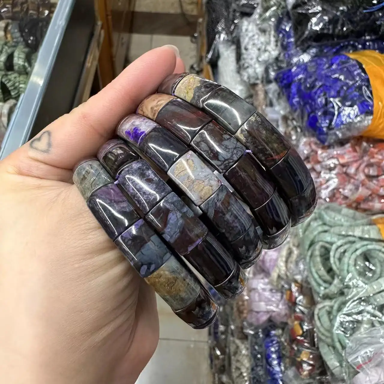 AAA Natural Sugilite Bracelet  - огляд і ціна Gemstone Bracelet Healing