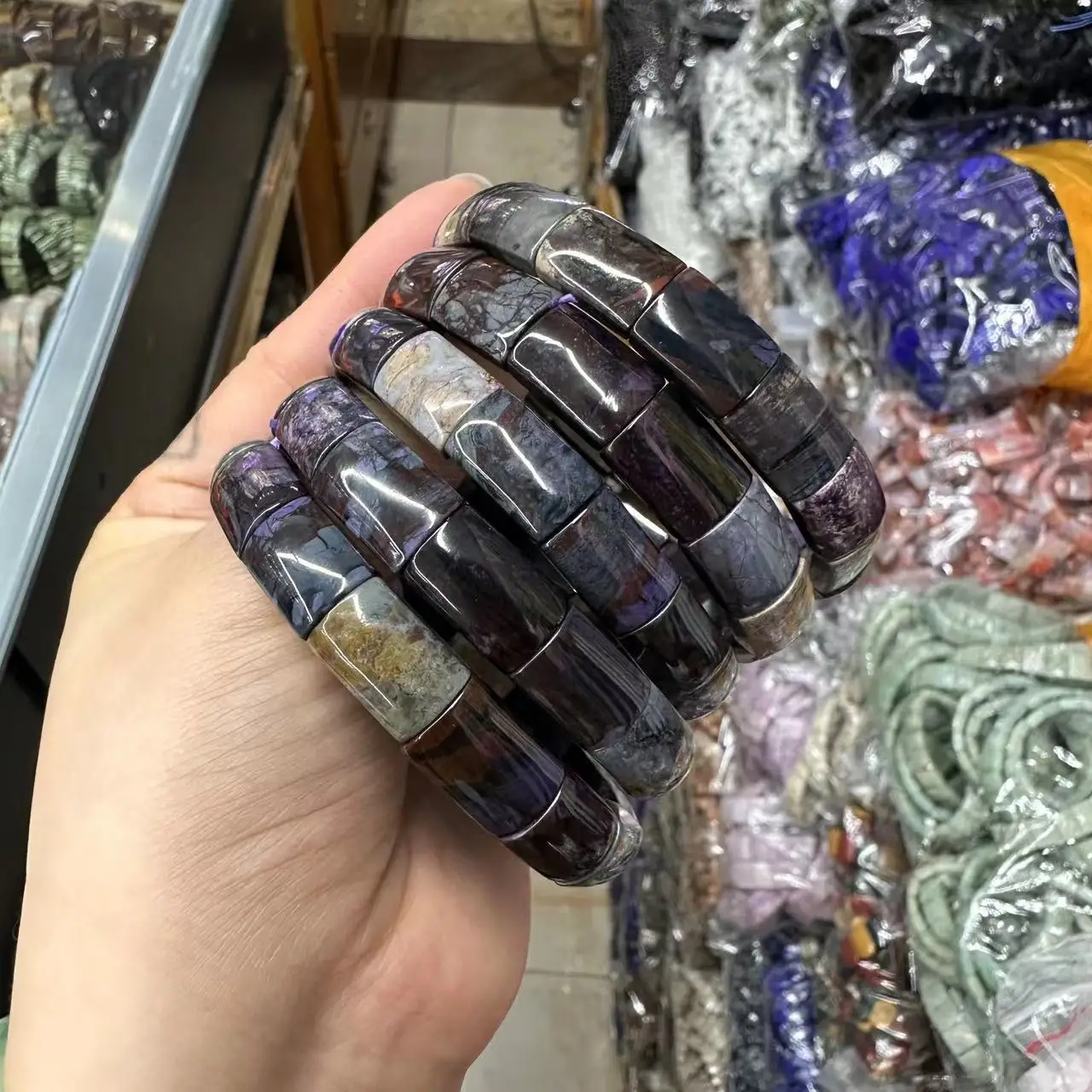 AAA Natural Sugilite Bracelet  - огляд і ціна Gemstone Bracelet Healing